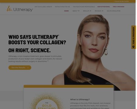 website thubmnail of Ulthera