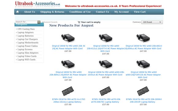 Thumbnail of Ultrabook-Accessories.co.uk