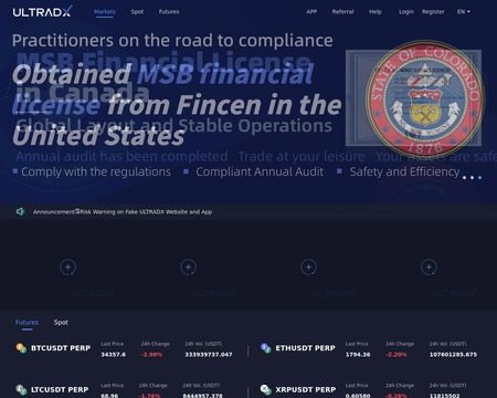 website thubmnail of Ultradx