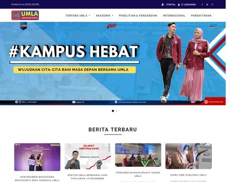 website thubmnail of Umla.ac.id