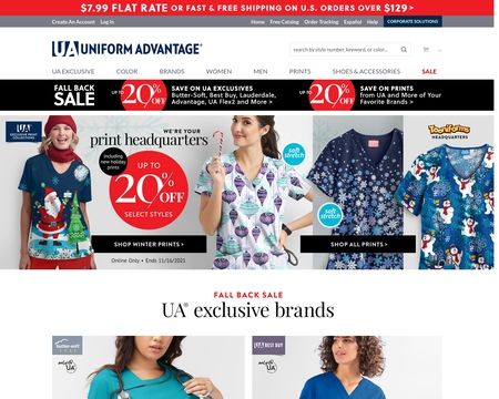 website thubmnail of Uniformadvatage