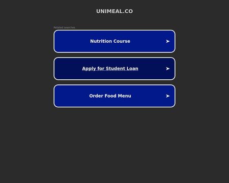website thubmnail of Unimeal.co