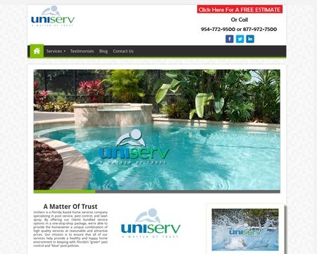 website thubmnail of UniServ.net