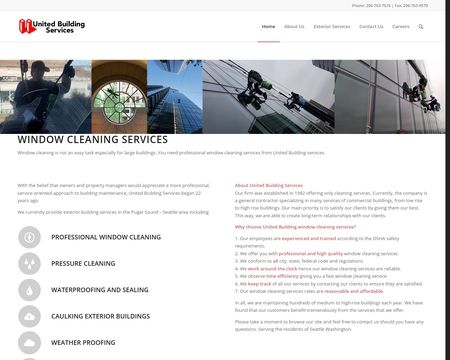 website thubmnail of Unitedbuildingservices