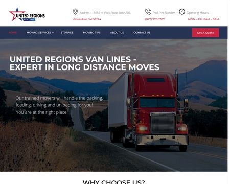 website thubmnail of United Regions Van Lines