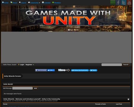 website thubmnail of Unitywizards.uk