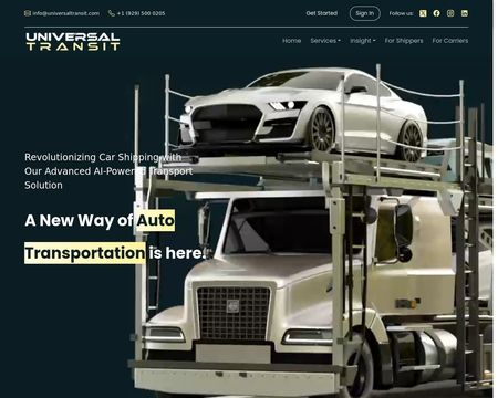 website thubmnail of Universal Transit