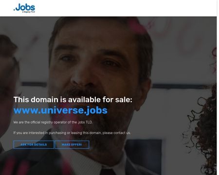 website thubmnail of Universe.jobs