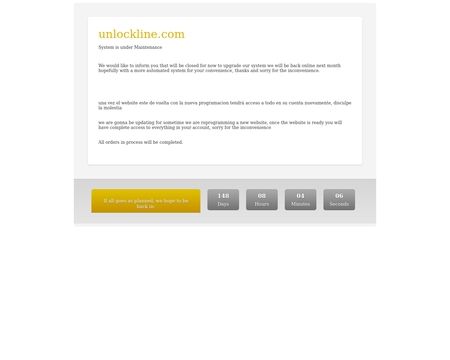 website thubmnail of Unlockline