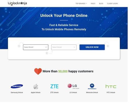 website thubmnail of Unlockninja