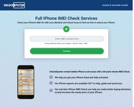 website thubmnail of UnlockSpector
