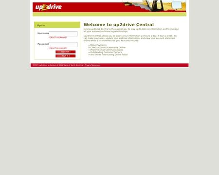 website thubmnail of Up2drive Central