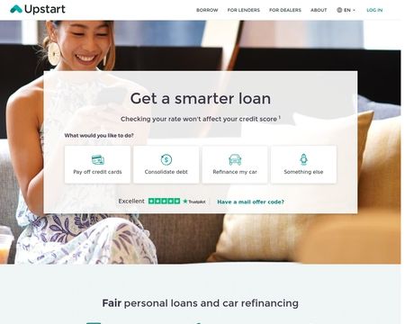 website thubmnail of Upstart