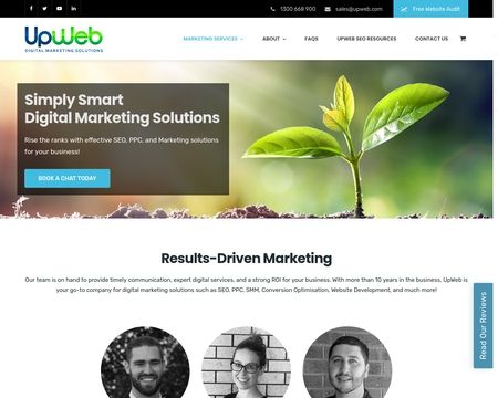 website thubmnail of Upweb
