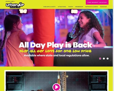 website thubmnail of Urban Air