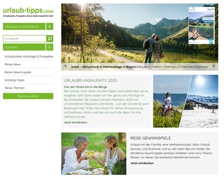 website thubmnail of Urlaub-tipps.reise