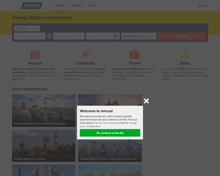 website thubmnail of Jetcost