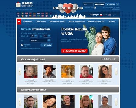 website thubmnail of USA.PolishHearts