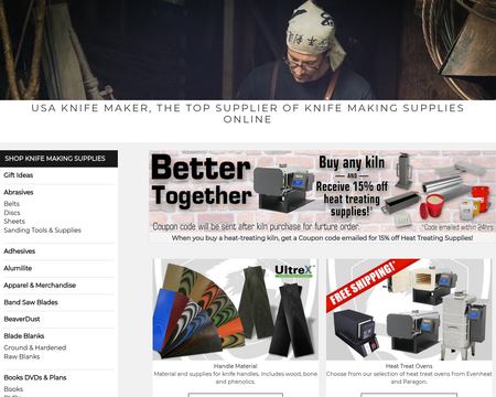 website thubmnail of USA Knife Maker