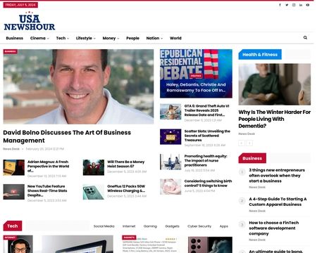 website thubmnail of Usanewshour