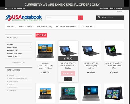 website thubmnail of USA Notebook