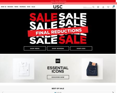 website thubmnail of USC