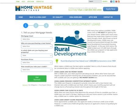 website thubmnail of USDA RD Loan