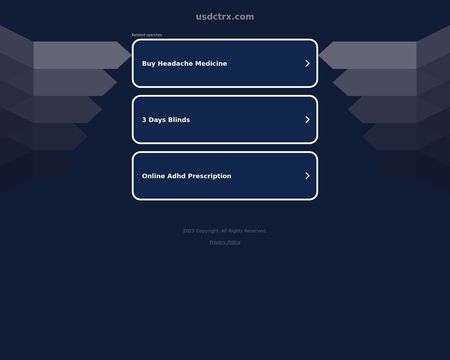 website thubmnail of Usdctrx