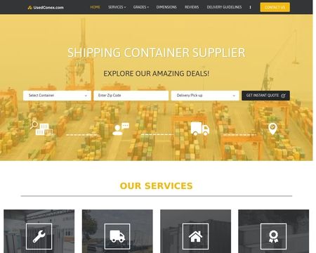 website thubmnail of Usedconex