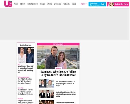 website thubmnail of US Weekly