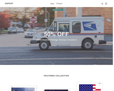 website thubmnail of Uspost.shop
