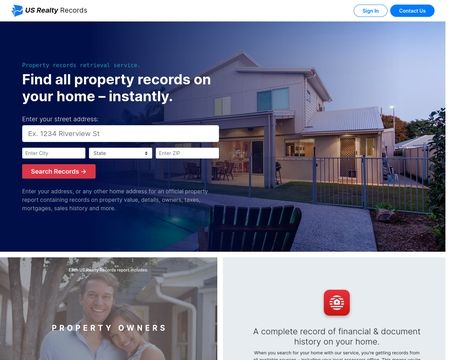 US Realty Records