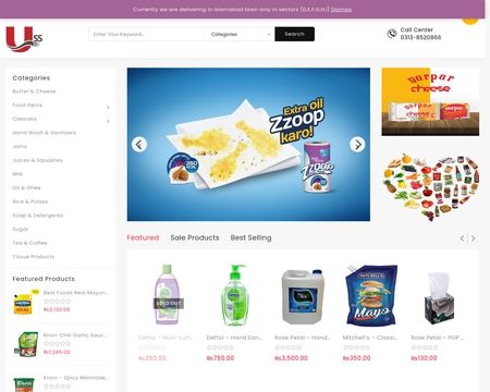 website thubmnail of United Sport Services