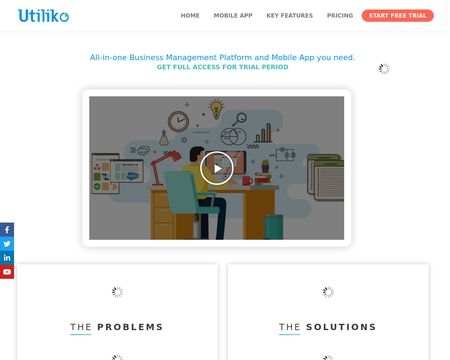 website thubmnail of Utiliko.io