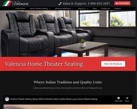 website thubmnail of Valencia Theater Seating