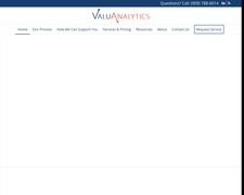 Thumbnail of Valuanalytics.com