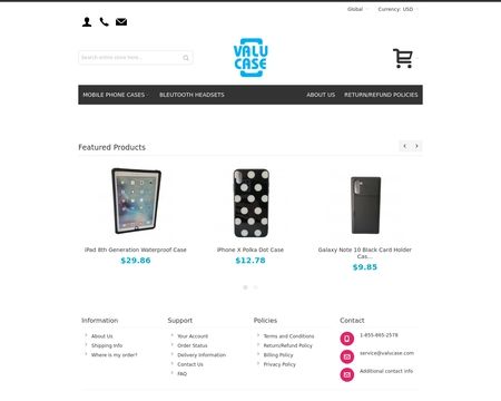 website thubmnail of Valucase