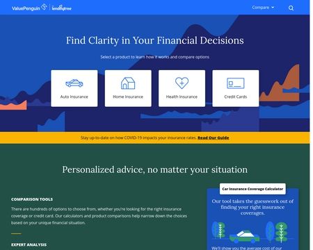 website thubmnail of ValuePenguin
