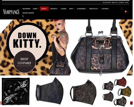 website thubmnail of Vampfangs