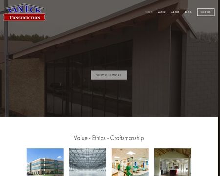 website thubmnail of Vaneckconstruction