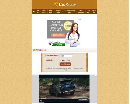 website thubmnail of Phong Thuy Van Su