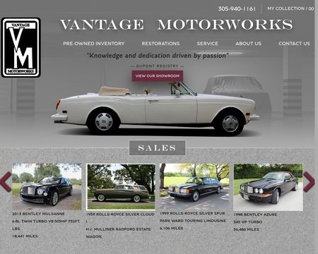 website thubmnail of Vantage Motorworks
