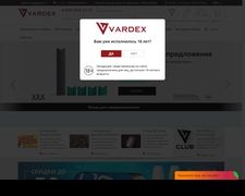 Thumbnail of Vardex.ru