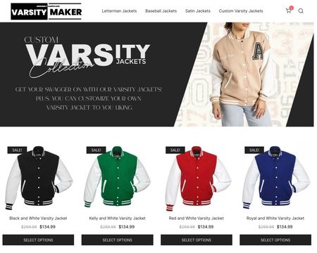 website thubmnail of Varsitymaker