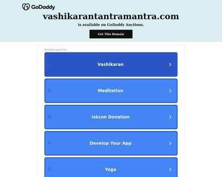 Vashikaran Tantra Mantra