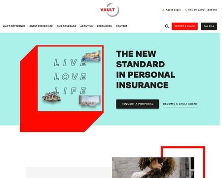 website thubmnail of Vault.insurance