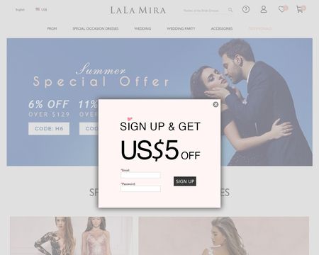 website thubmnail of Vbridal