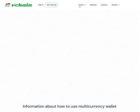 website thubmnail of Vchain.fund