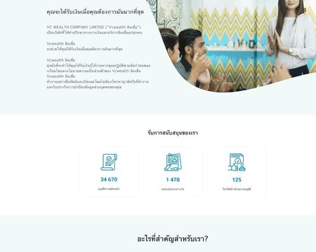 website thubmnail of Vcwealth.co
