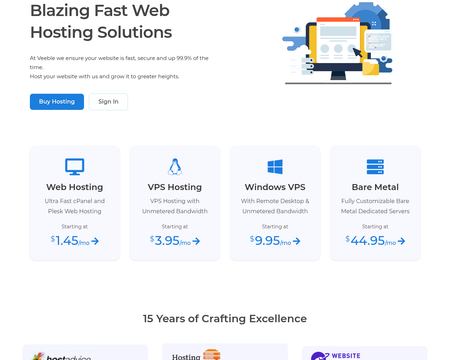 website thubmnail of Veeble